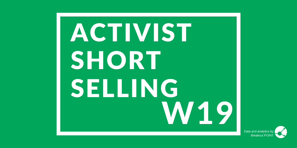 Activist Short Selling in W19