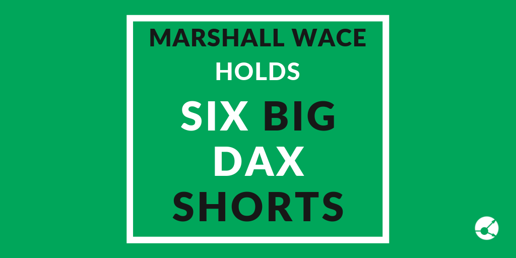 Marshall Wace shorting 6 DAX firms