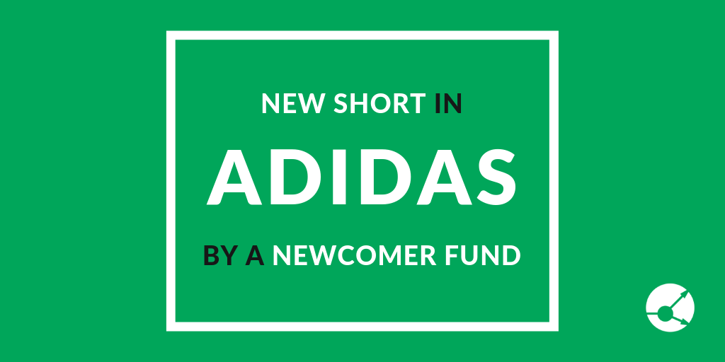 Newcomer fund shorted Adidas