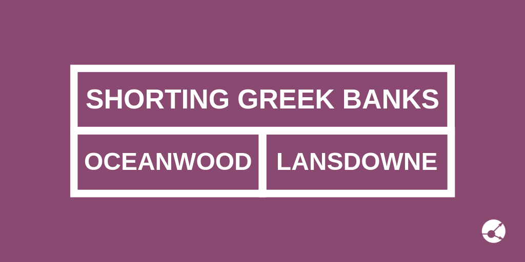 Two funds shorting Greek banks