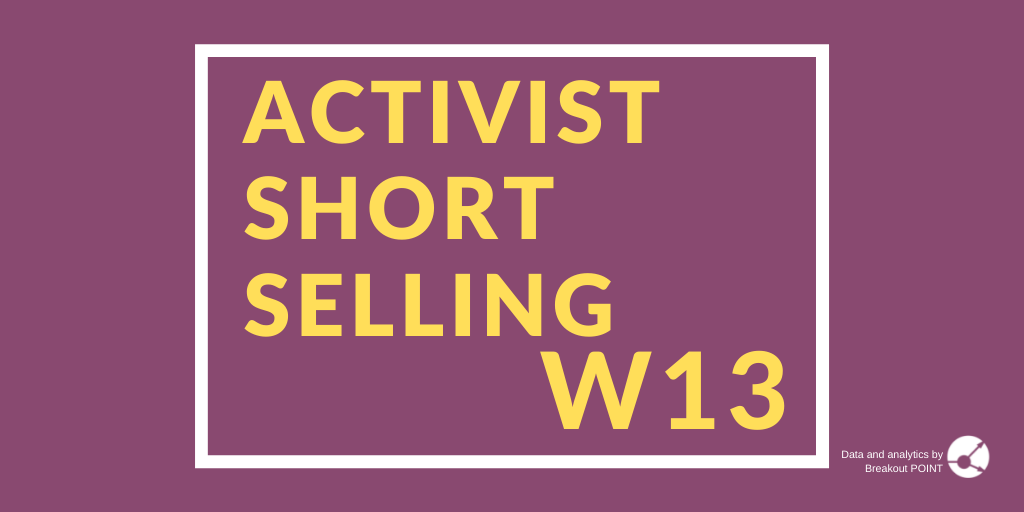 Activist Short Selling in W13