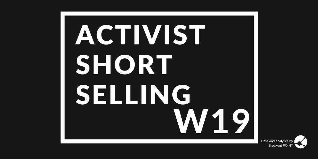 Activist Short Selling in W19