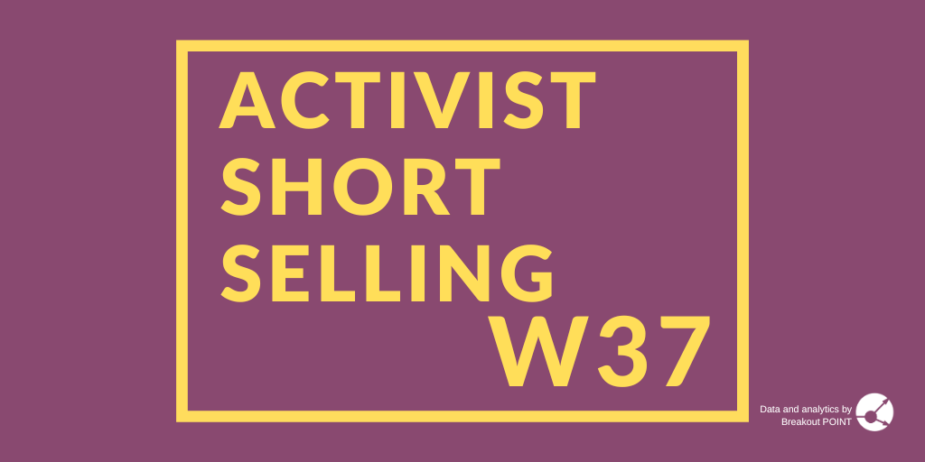 Activist Shorts Weekly W37